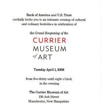 Bavicchi Ephemera Collection, March - April, 2008.